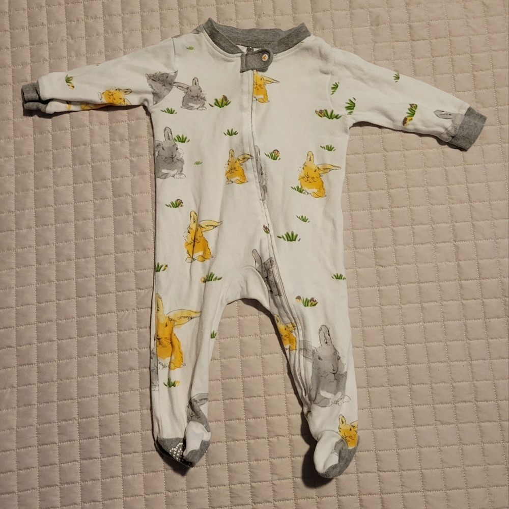 Burt's Bees Baby footed sleeper 3-6 months